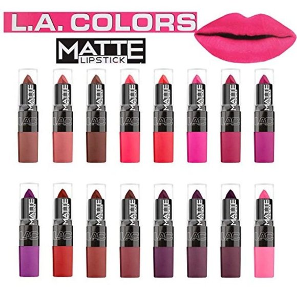 LAC L.A. Colors  MATTE LIPSTICK - Picture 2 of 2